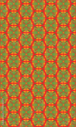 Flower pattern design