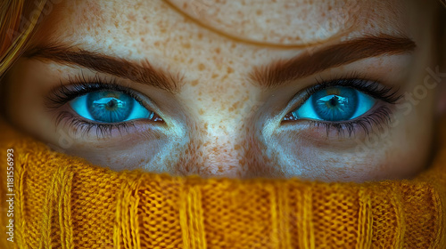 Blue Eyes, Freckles, and a ...