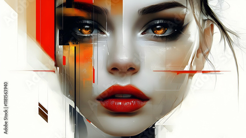 Face Art Meets Graphic Desi...