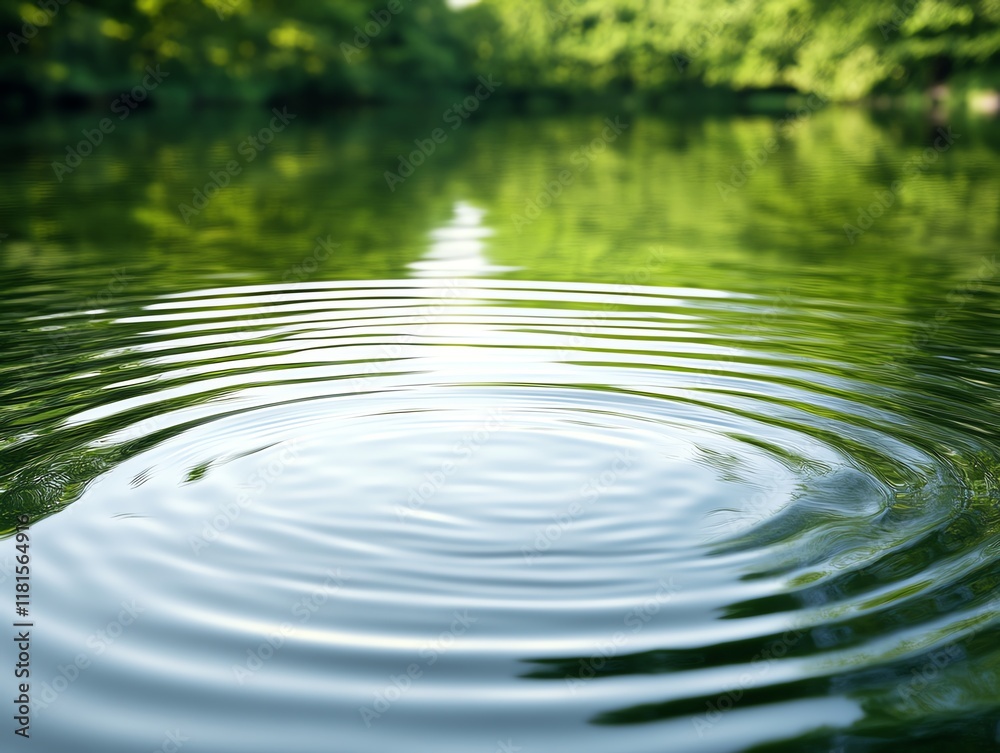 Calm water surface with gentle ripples Calm water surface with gentle ripples