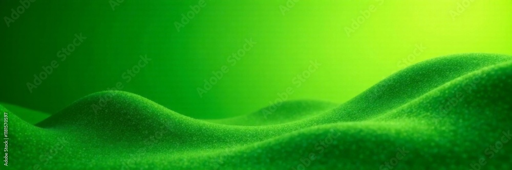 Verde e amarelo estendido tremulando suavemente no ar , vento, natureza Verde e amarelo estendido tremulando suavemente no ar , vento, natureza