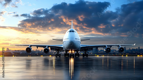 Airplane Prepares for Takeo...