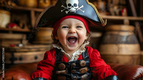 Child Laughs in Costume: Pl...