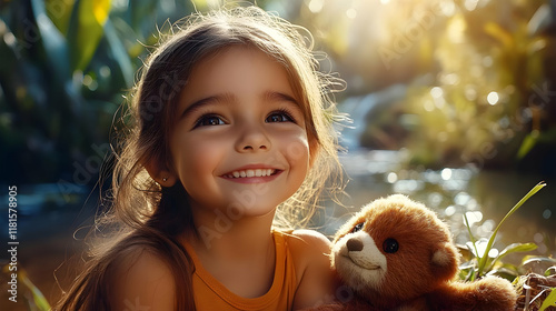 Child Smiles Brightly with ...