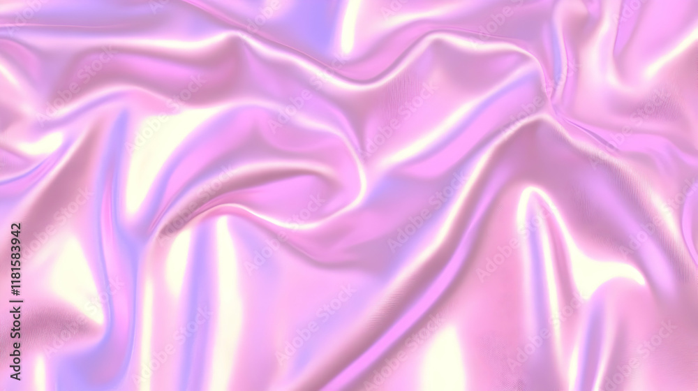 Obraz premium Pink Iridescent Abstract Background