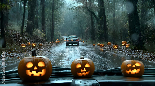 Driving Through a Spooky Fo...