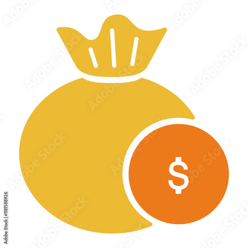 Budget Icon. Personal finance icon. Flat icon style