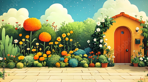 Charming Cottage Garden Blo...