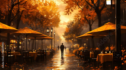 Autumn Stroll Through Cozy ...