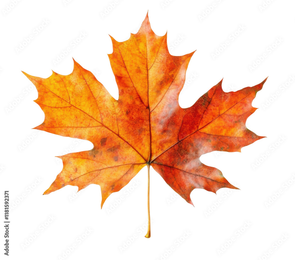 Large orange maple leaf with vivid autumn texture and natural details, bright seasonal foliage for fall design themes isolated on transparent background Large orange maple leaf with vivid autumn texture and natural details, bright seasonal foliage for fall design themes isolated on transparent background