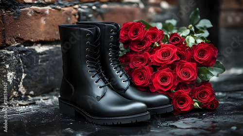 Black Boots and Red Roses: ...