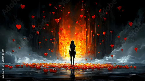 Love Journey: Woman Walks T...