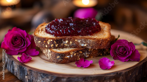 Toast with Jam Complements ...