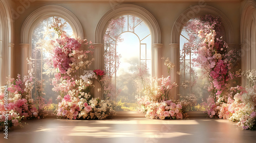 Floral Arrangements Adorn A...