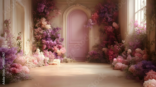 Flowers Adorn a Room, Creat...