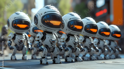 Wallpaper Mural Robots Assemble: Exploring AI, Robotics, and the Future of Technology Torontodigital.ca