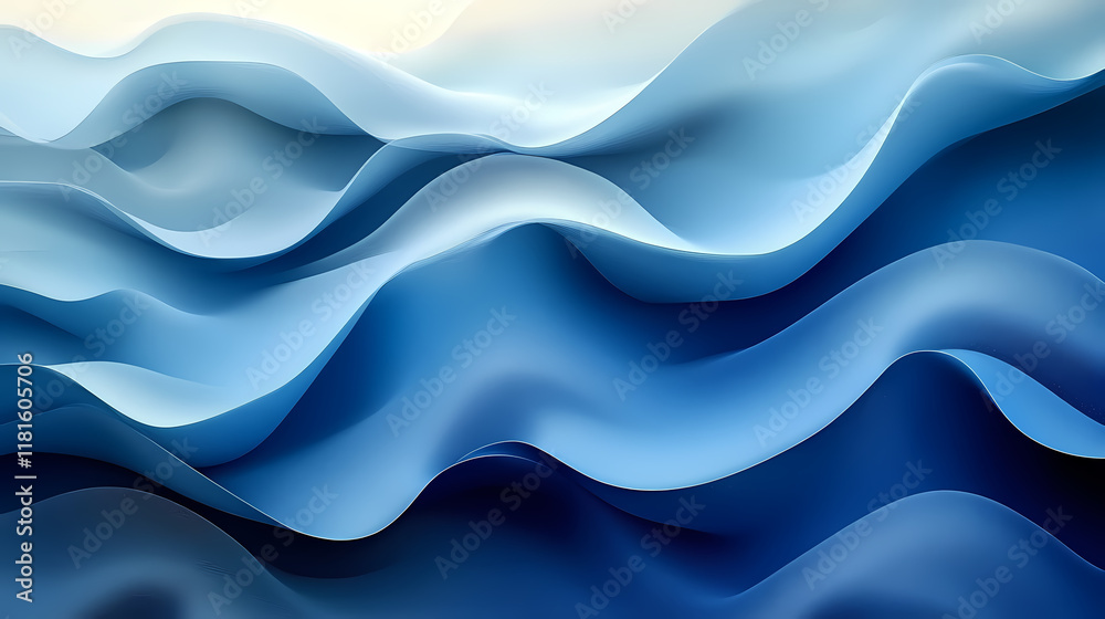 Gradient of blue tones with a minimalist aesthetic Gradient of blue tones with a minimalist aesthetic