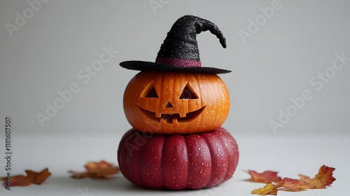 Pumpkins Celebrate Autumn w...
