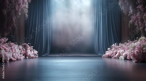 Floral Stage Decor Creates ...