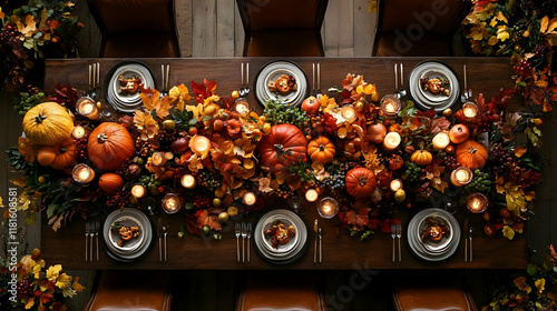 Autumn Dining Decor Enchant...