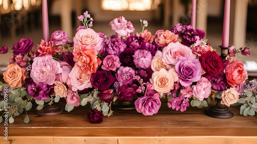 Floral Arrangement Creates ...