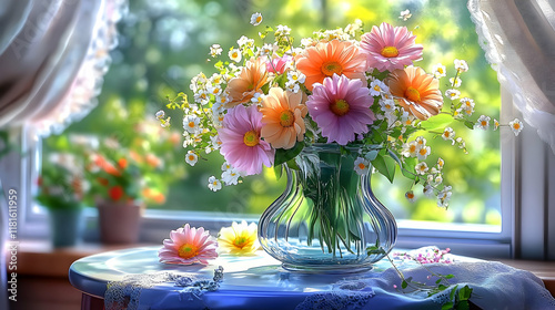 Flowers Bloom Beautifully b...