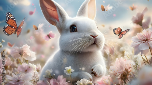 White Rabbit Hops into Spri...