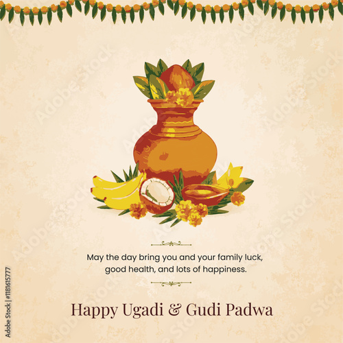 Happy Ugadi New Year festival