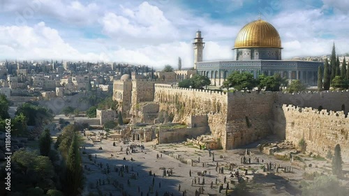 Al Quds Jerussalem with View photo