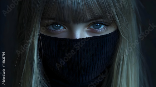 Hidden Face Mask Conceals I...