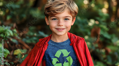 Child Promotes Recycling: E...