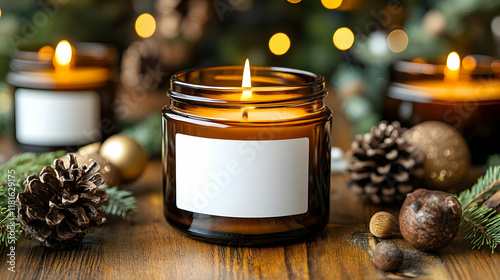 Candle Creates Cozy Ambianc...
