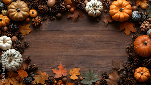 Autumn Leaves & Pumpkins De...
