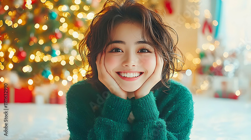 Holiday Cheer: Smiling by T...