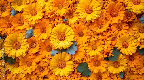 Yellow Flowers Bloom Beauti...