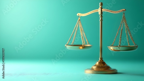 Golden Scales of Justice Ba...