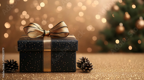 Gift Box Decorates with Fes...