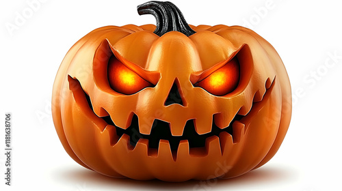 Spooky Pumpkin Glows with E...