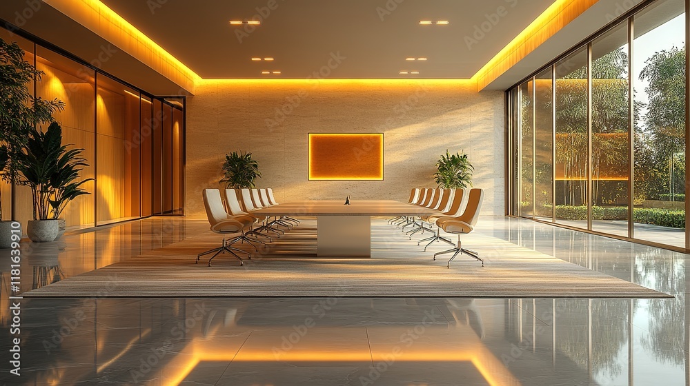 Fototapeta premium management office