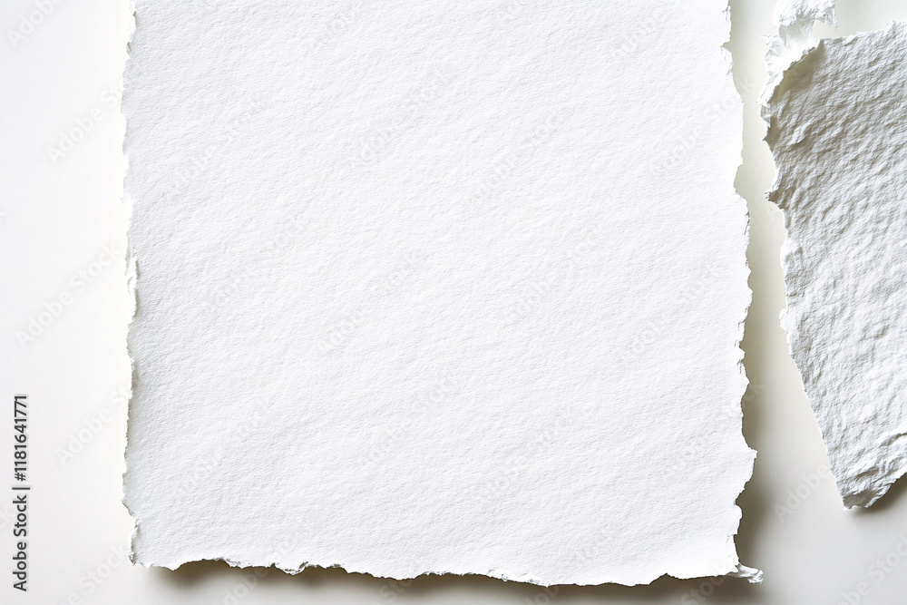 Fototapeta premium White paper texture