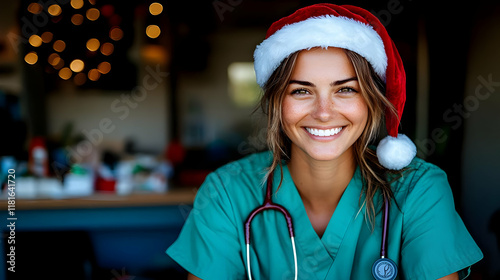 Healthcare Worker Smiles We...