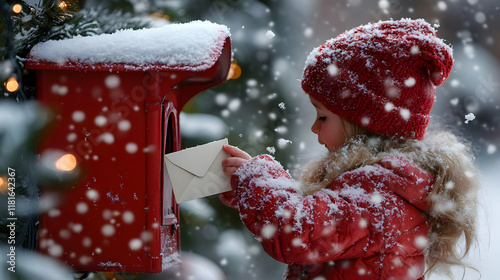 Child Sends Letter Mailbox ...