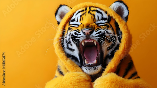 Tiger Cub Roars Majesticall...
