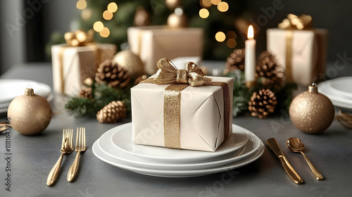 Christmas Table Decor Prese...