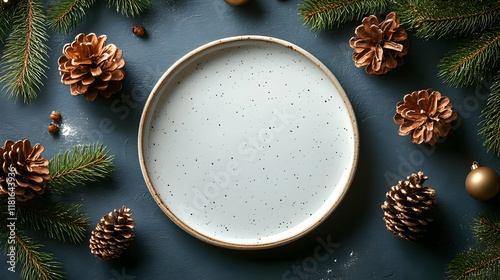 Holiday Table Setting Decor...