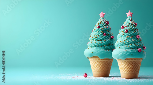 Christmas Tree Ice Cream Co...