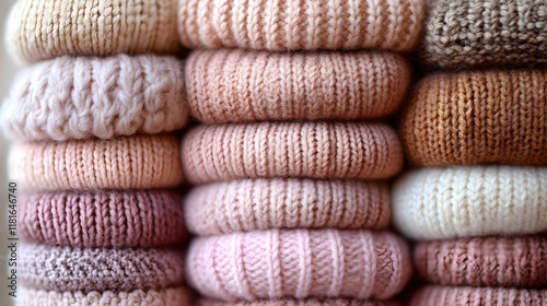 Cozy Knitwear Stack: Soft T...