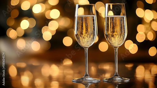Champagne Glasses Sparkle B...