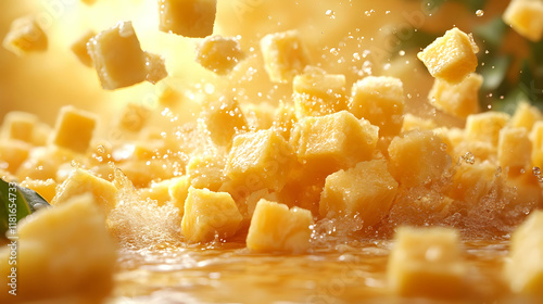 Golden Cubes Splash into Re...