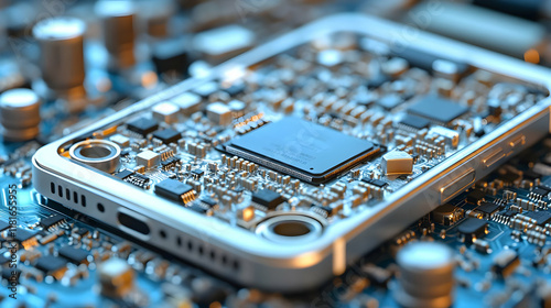 Circuit Board Connects Comp...